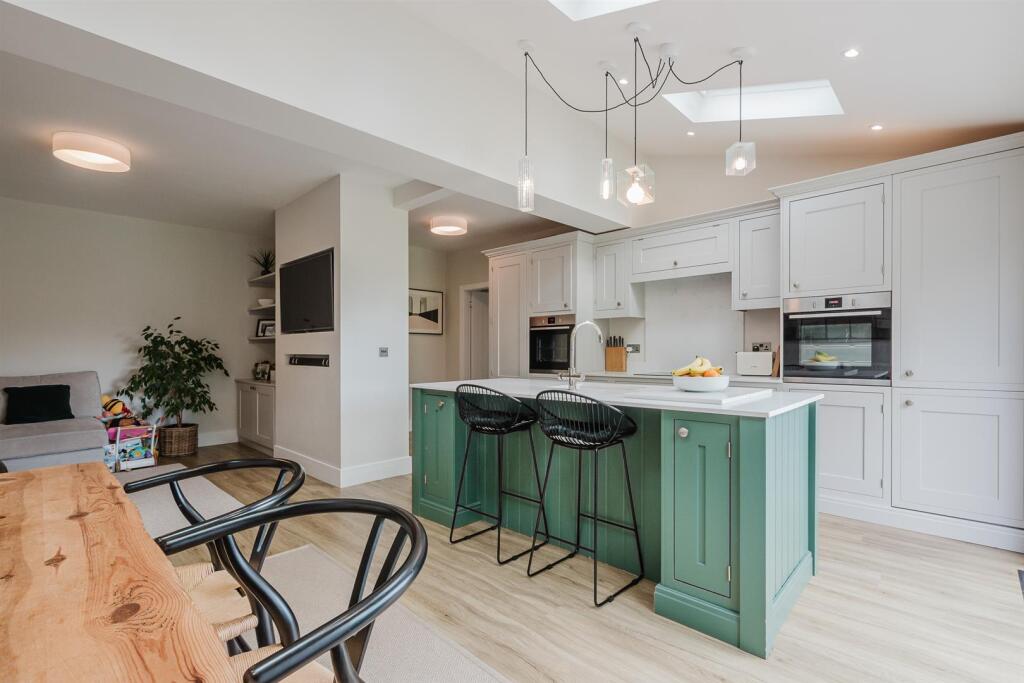 Living Room and Dining Kitchen
