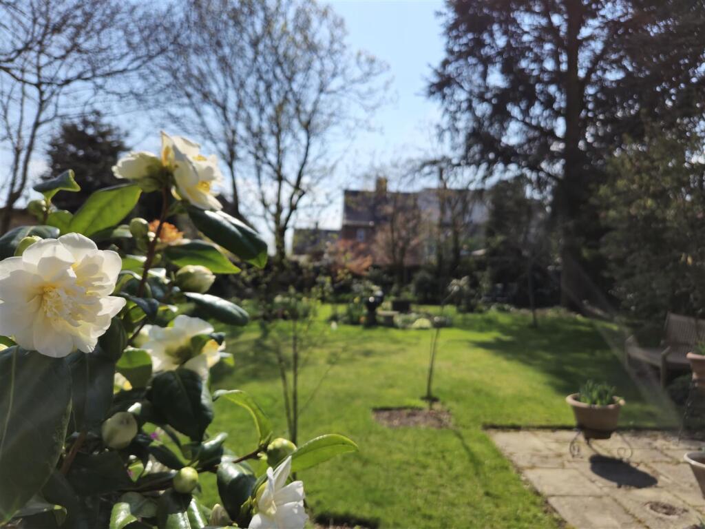 South Facing Private Rear Garden