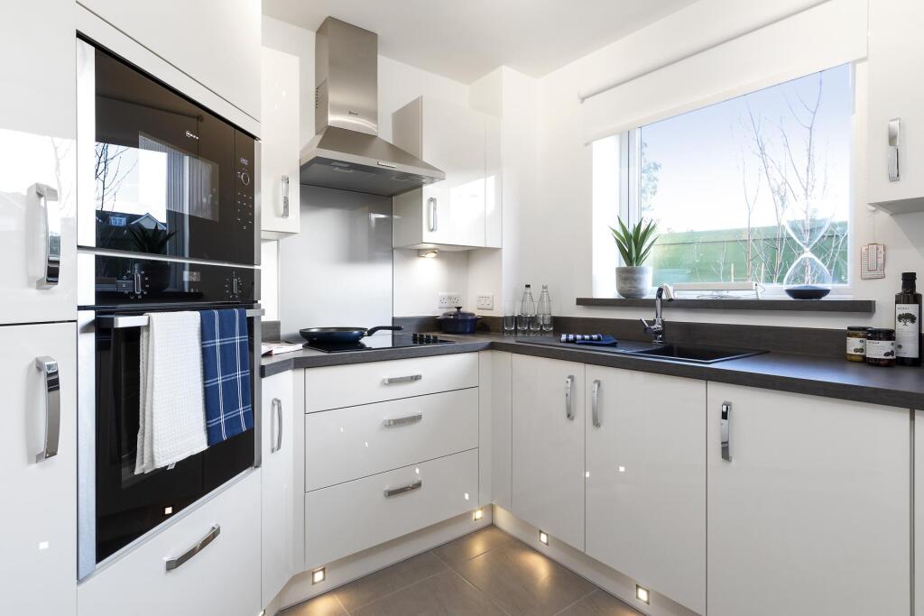 Stylish show apartment interiors  