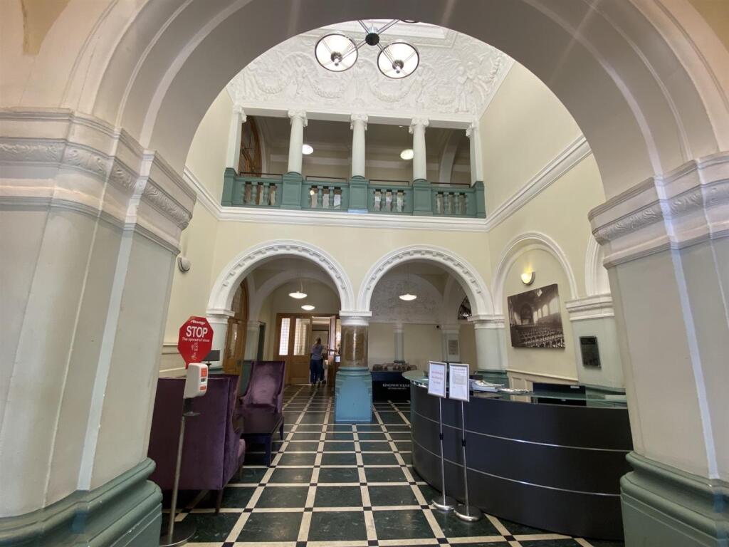 Great Hall, interior lobby, Eden Harper Battersea