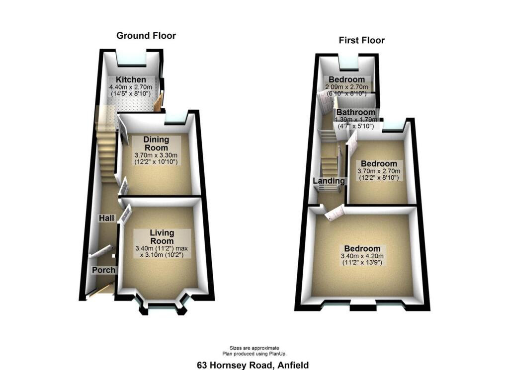 Hornsey Road Floor plan