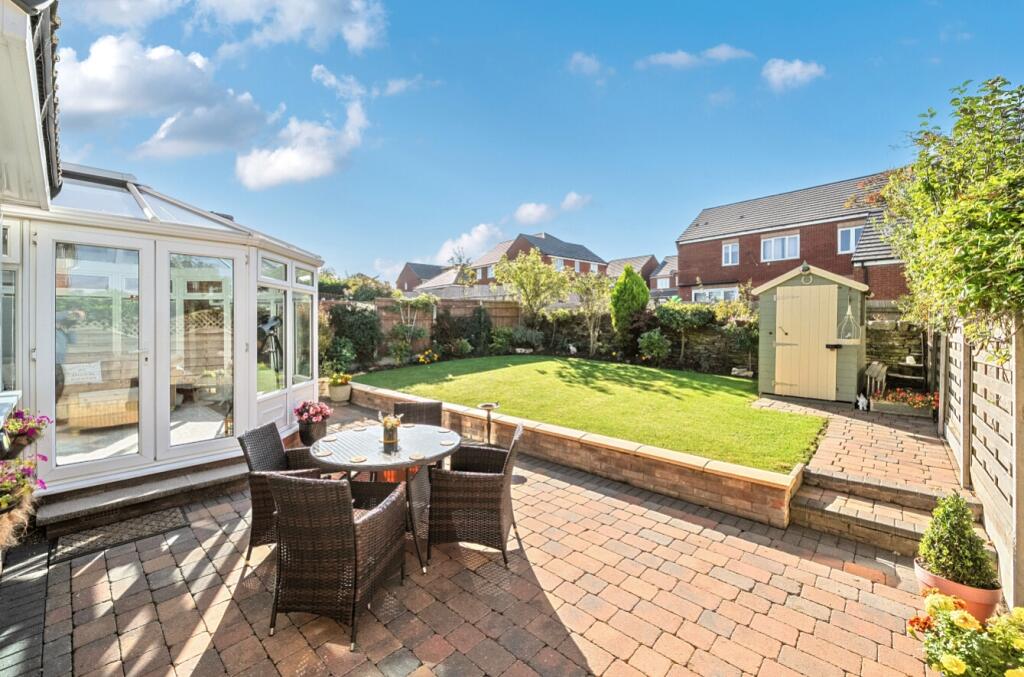 South Facing Rear Garden 