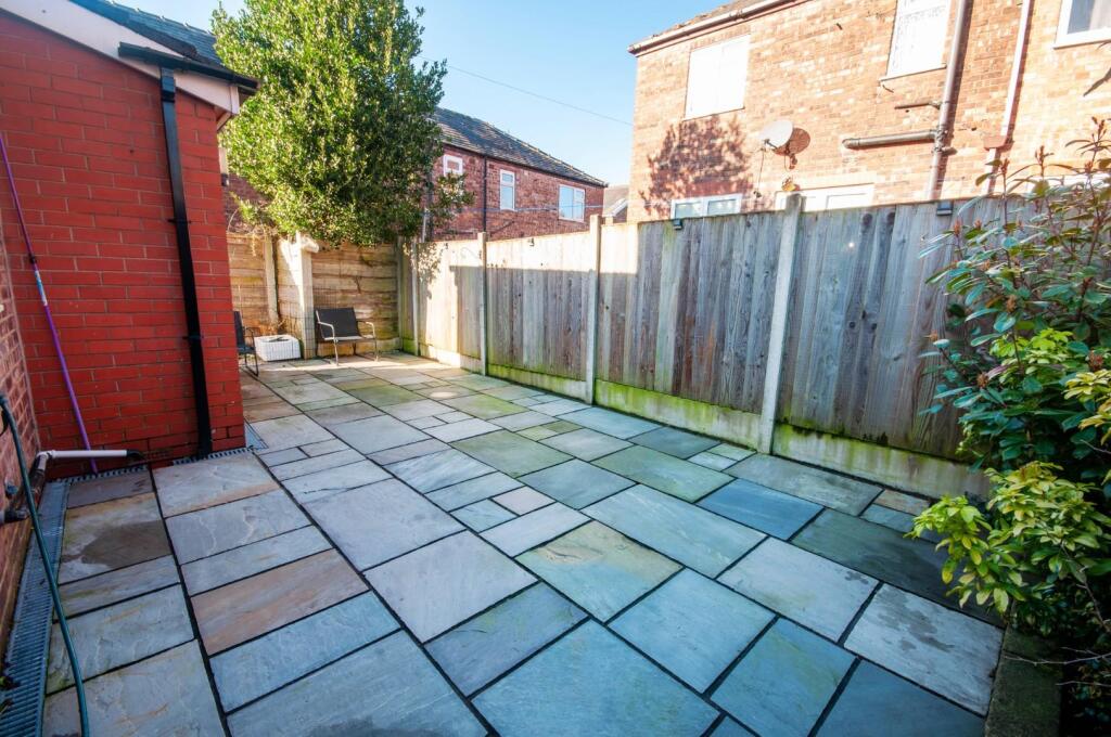 Outside - Low maintenance rear garden