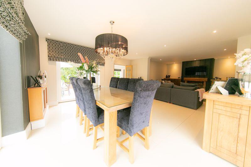 Living and dining space