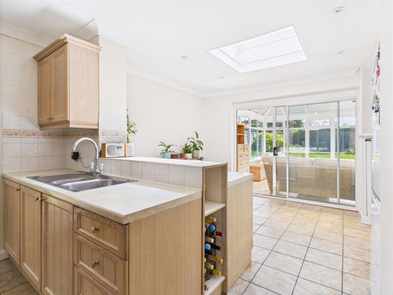 Kitchen to conservatory
