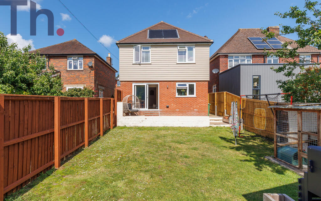 View of Property from Rear Garden