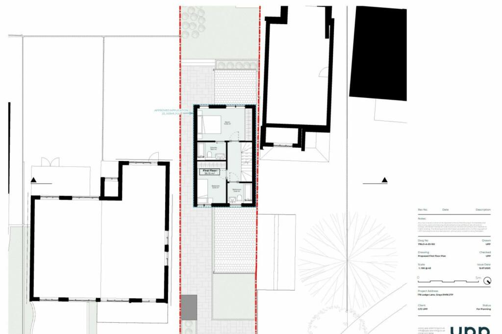 Rear of 176 Lodge Lane, Grays, Essex RM16 2TP