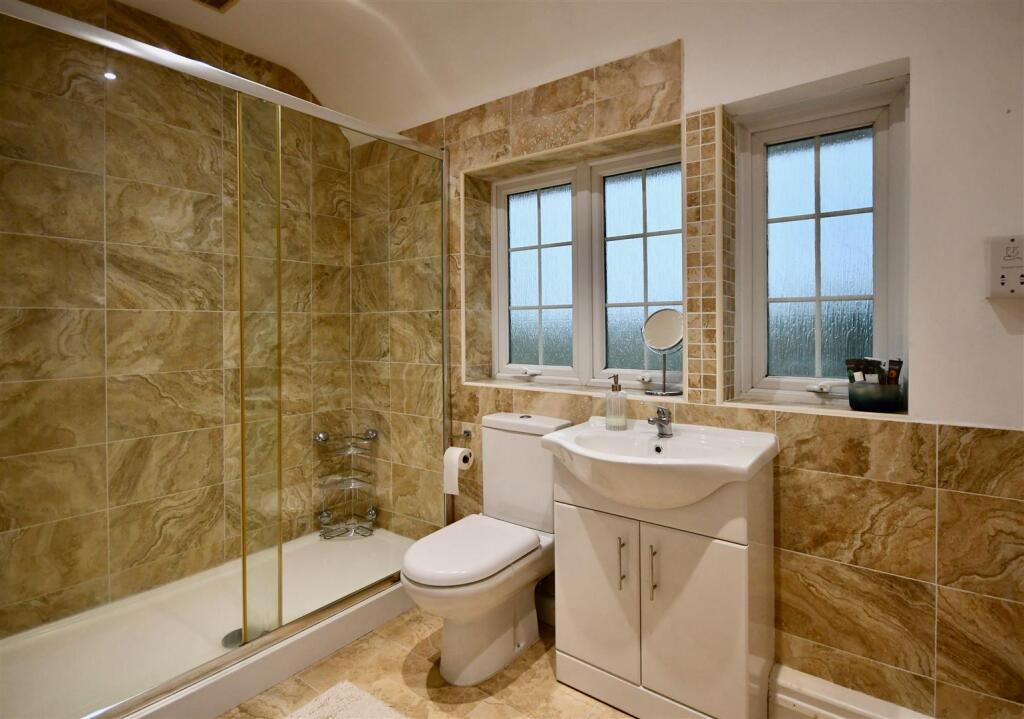 Refitted shower room