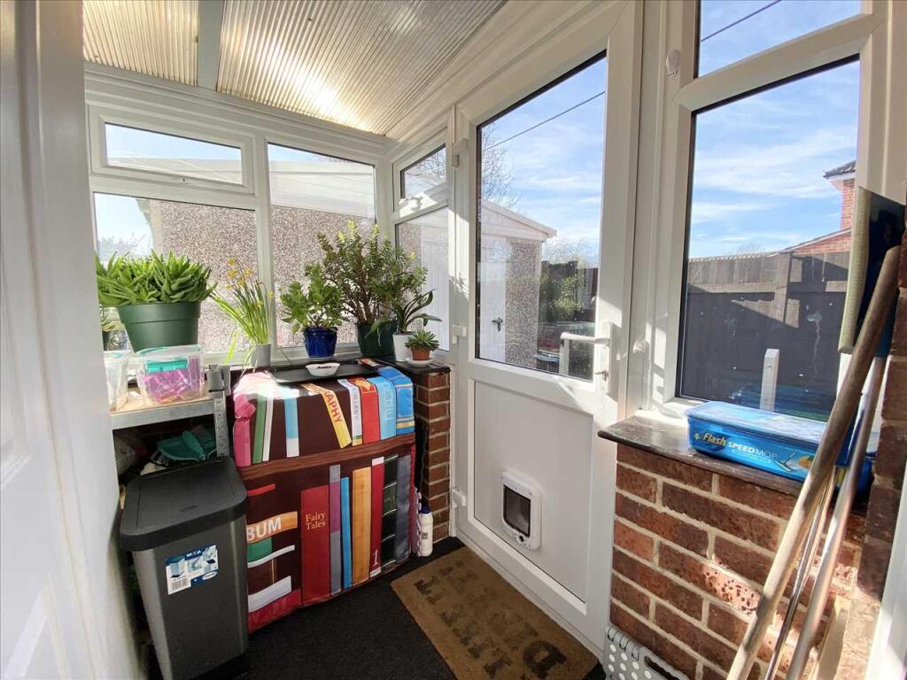 Rear porch