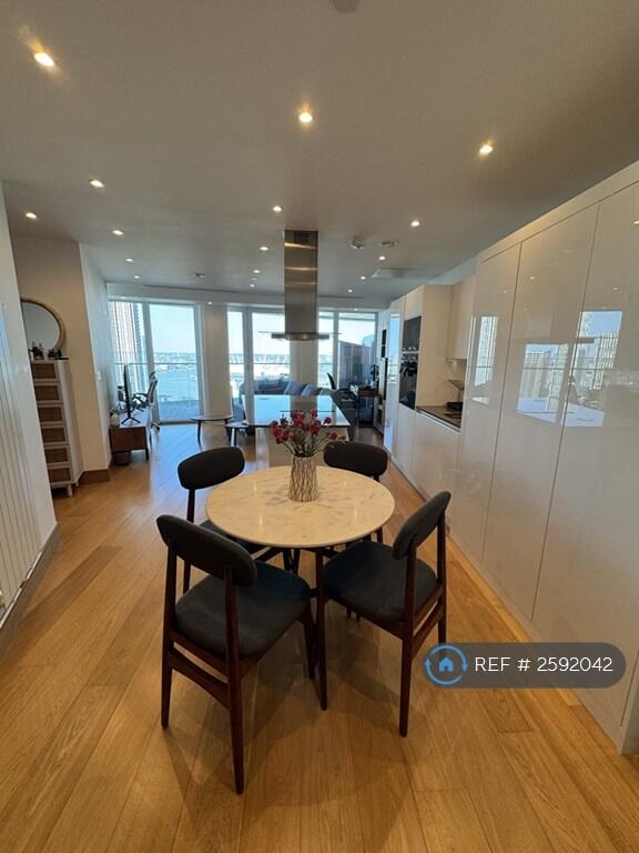 Living Area &amp; Open Plan Kitchen