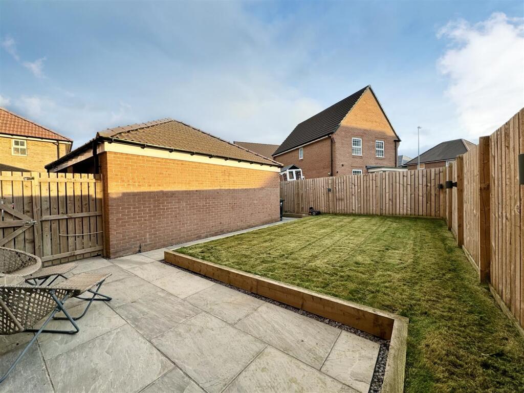 Rear garden