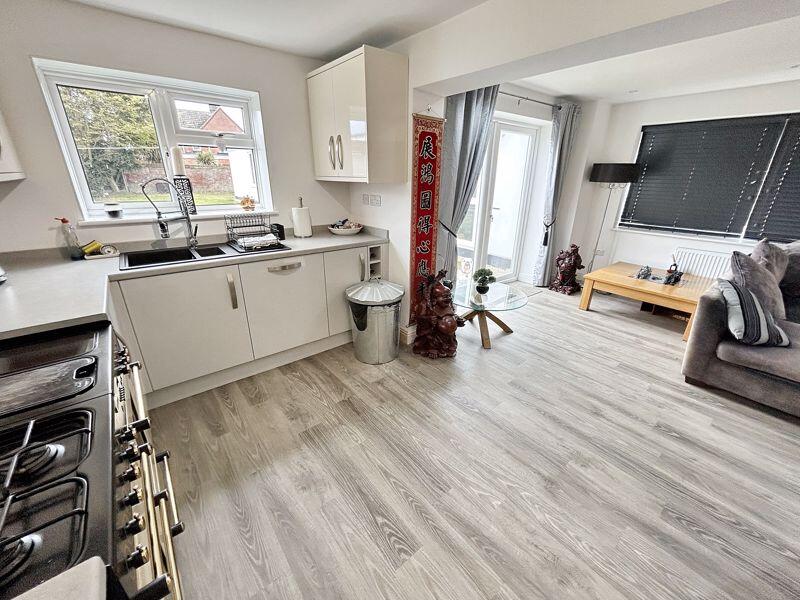 Open plan kitchen