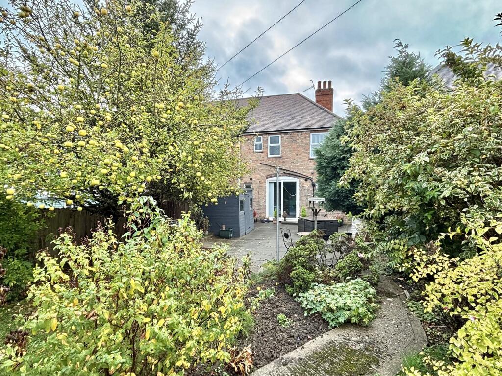 Rear of Property