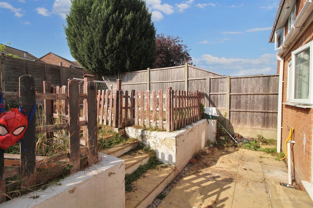 Patio &amp; Rear Garden