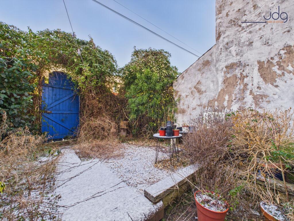 Rear Garden in the winter