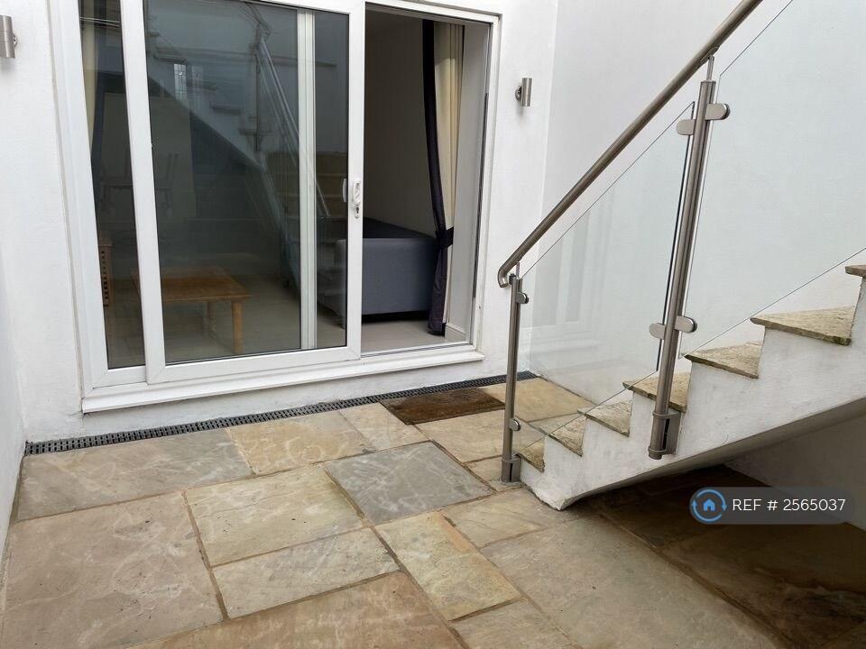 Patio In Back Garden