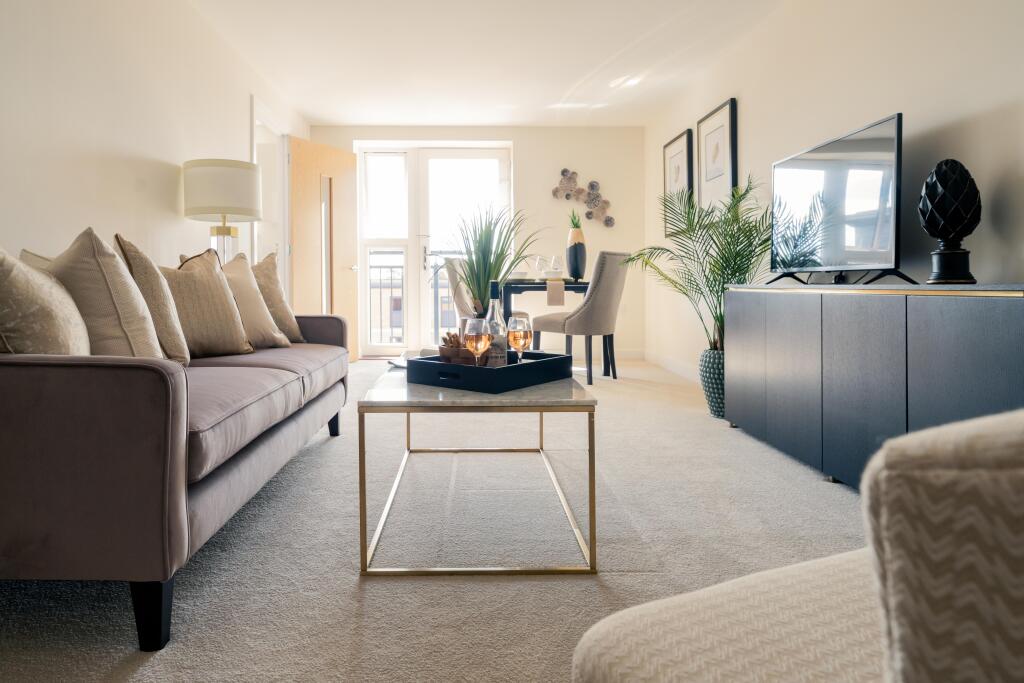 Show home living room