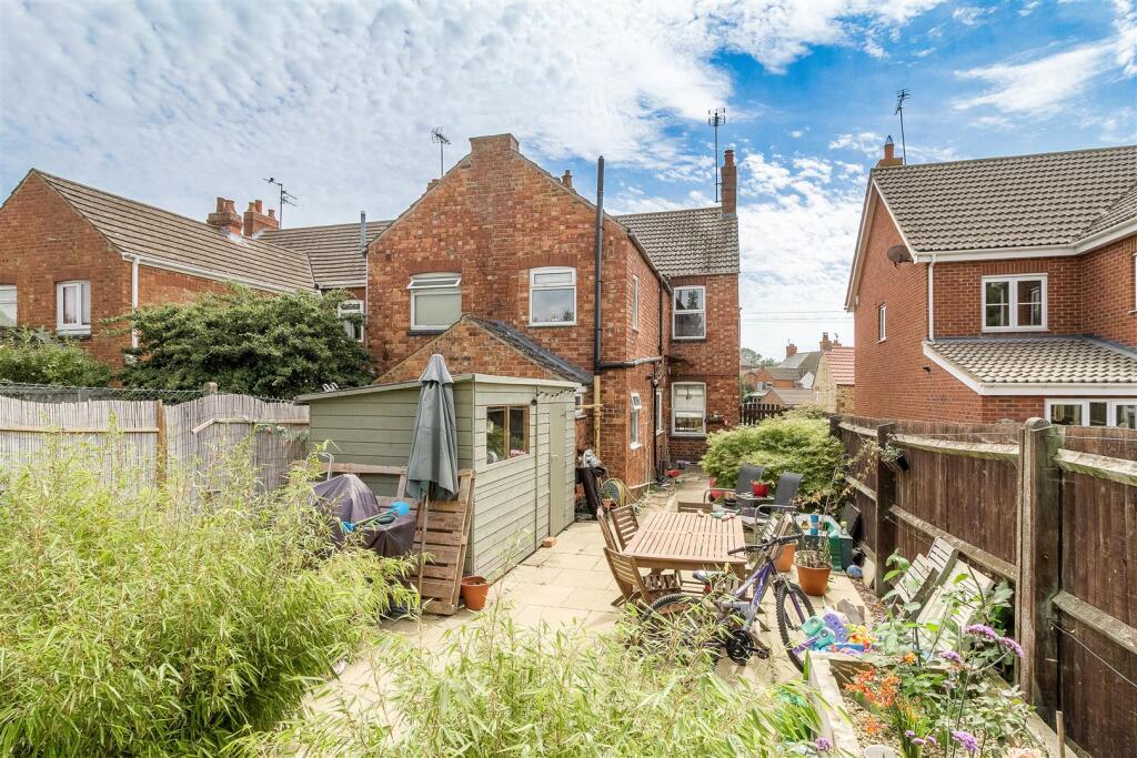 Rear Elevation and Patio