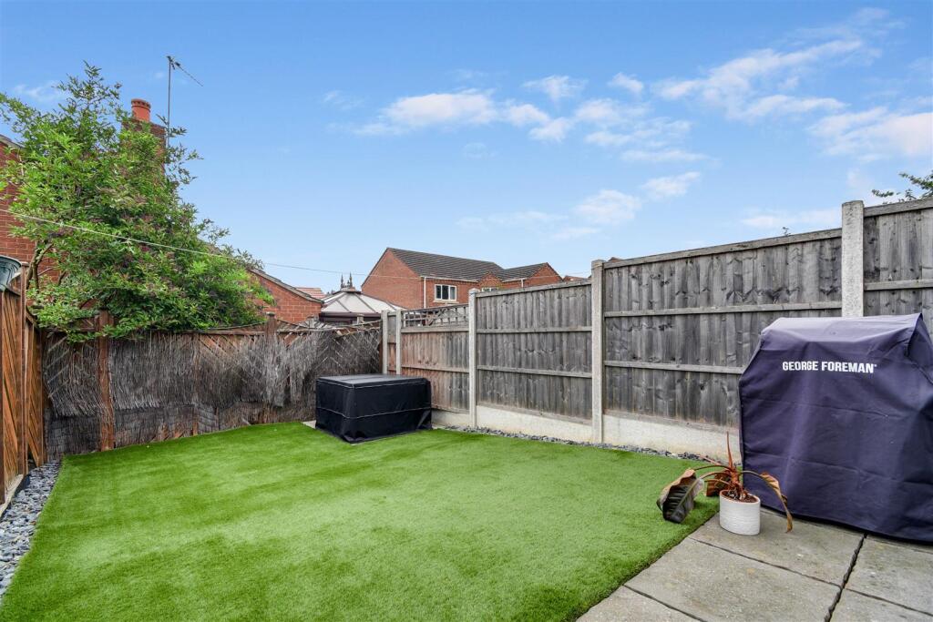 Rear garden