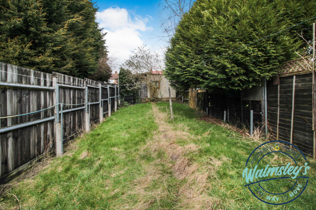 Rear gardens