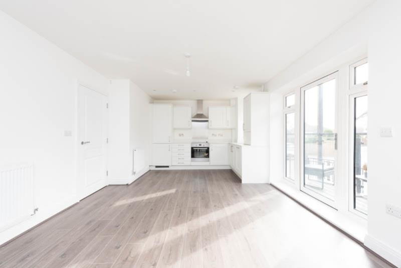 Open plan kitchen/living area 