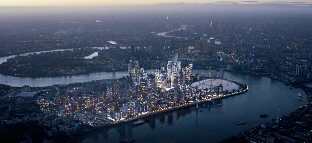 property in Greenwich Peninsula, 
River Way, SE10