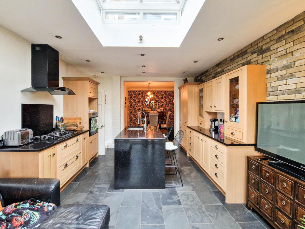 Kitchen With Central Island