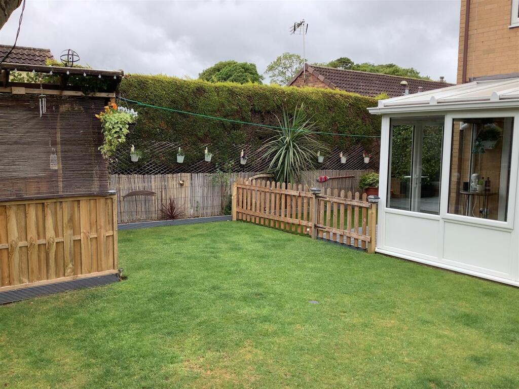 Rear garden