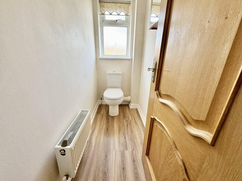 First floor cloakroom