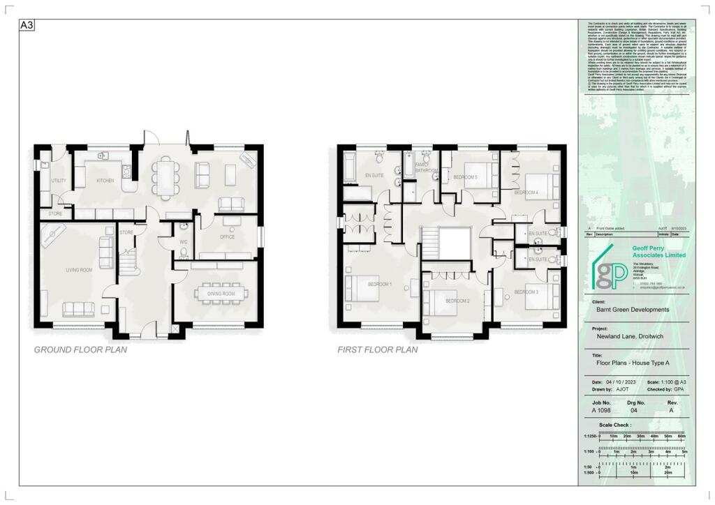 Floor Plans - House Type A