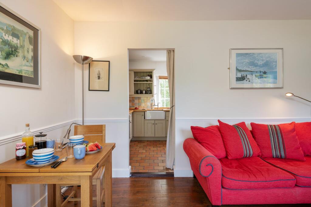 Coastguard Cottage Living Room