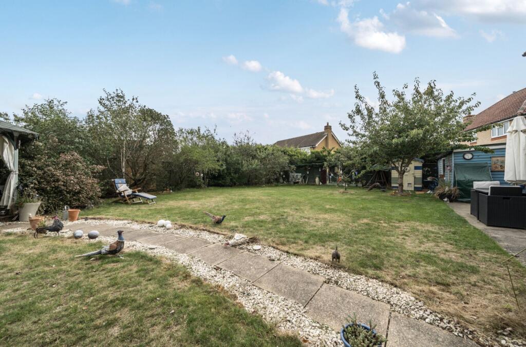 Rear garden