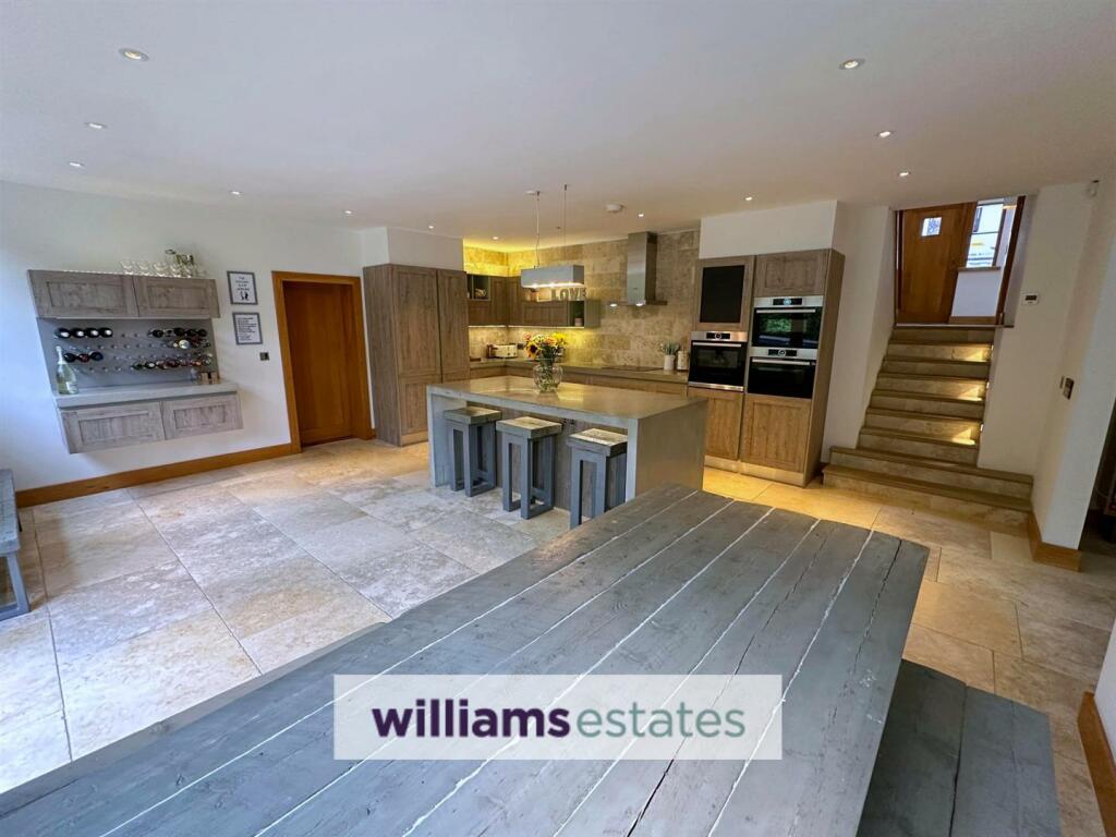 Kitchen with living/dining