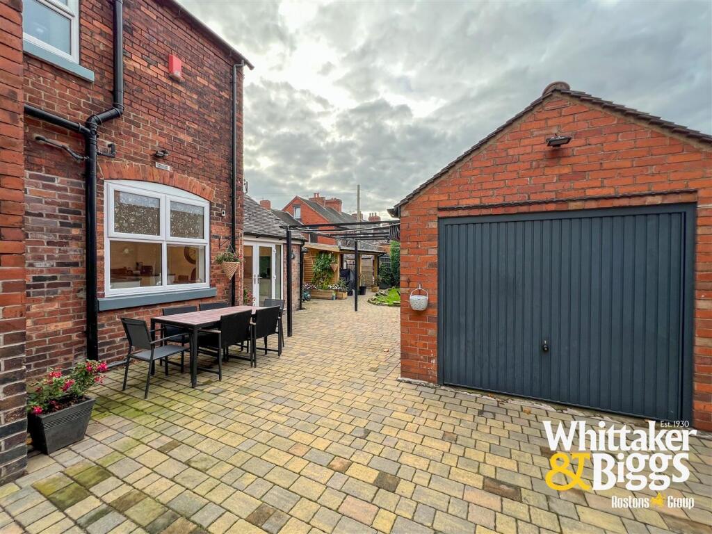 Rear Driveway &amp; Garage