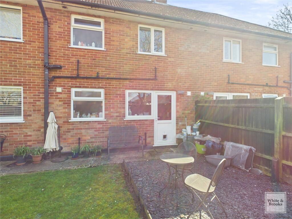 Rear of Property