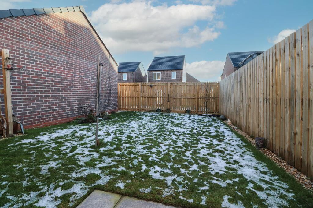 Rear garden