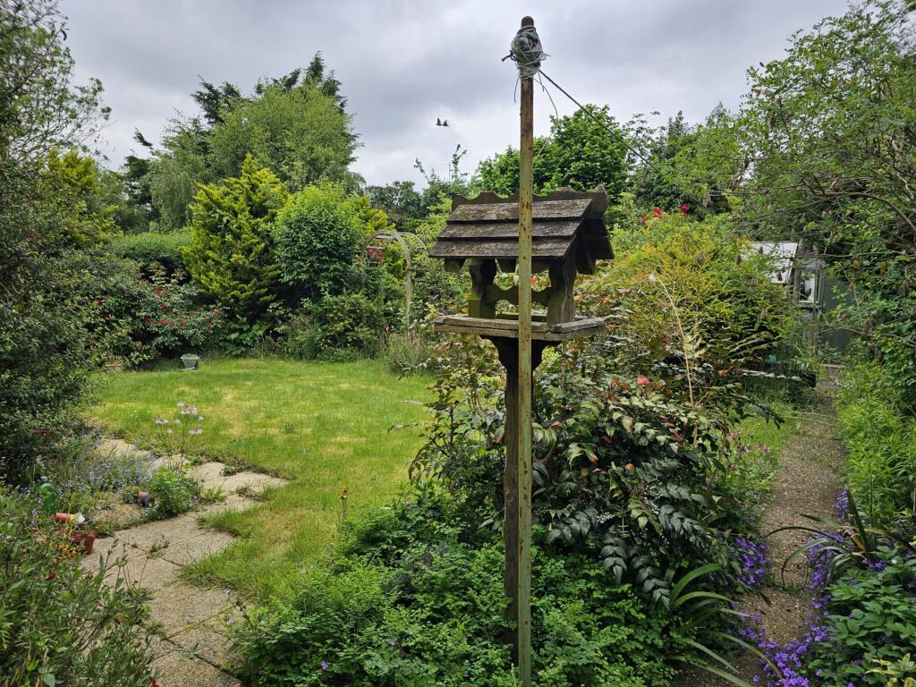 Rear garden