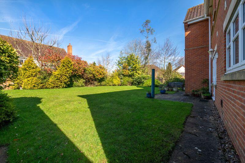 Rear garden