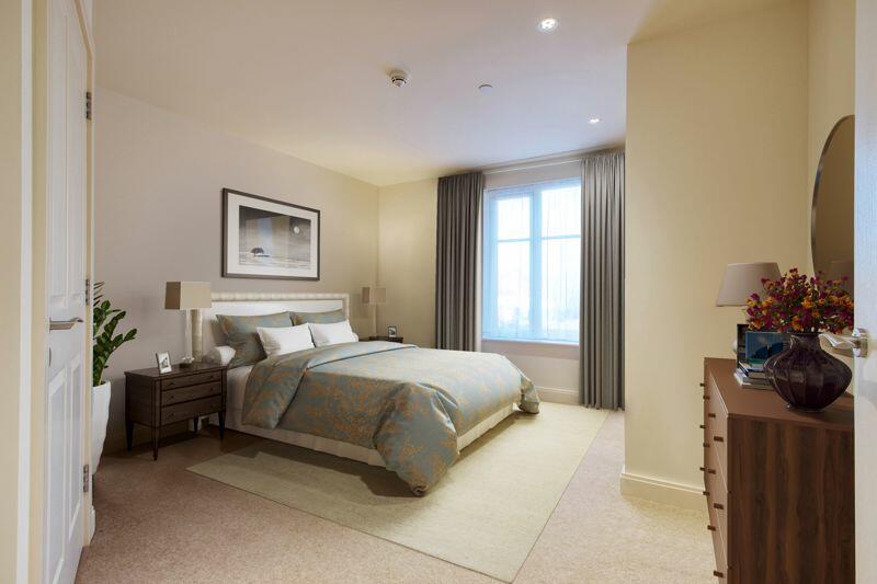 Bedroom with ensuite shower room
