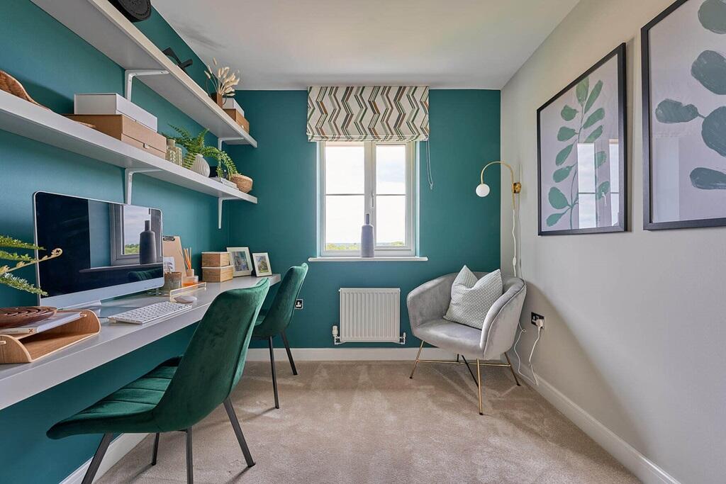 Bedroom 4 could be used as a home office or nursery