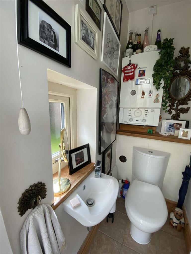 Ground floor Cloak room: