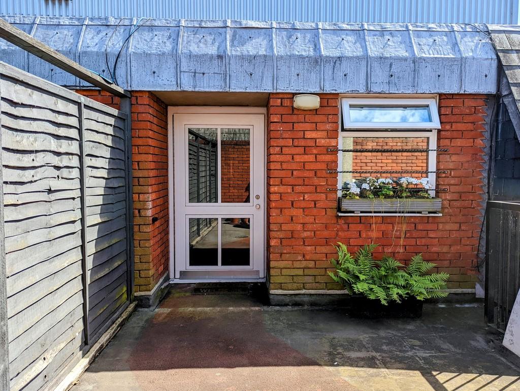 Space outside bed...