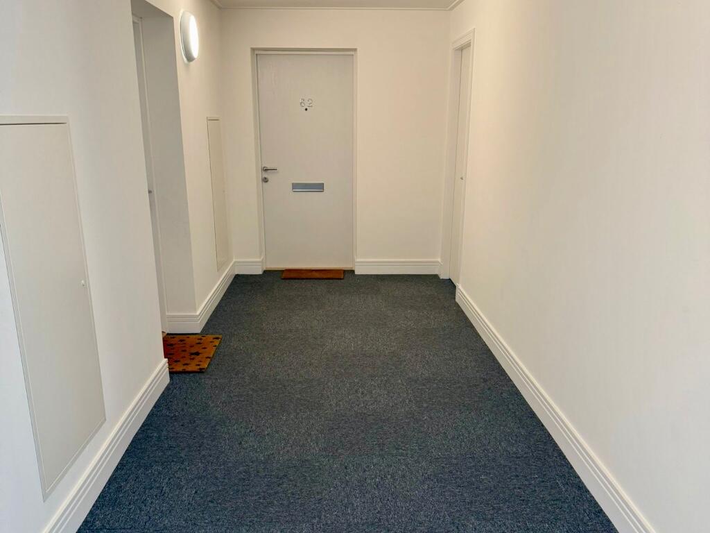 Flat entrance.