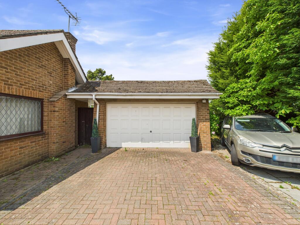 Double Garage and Driveway