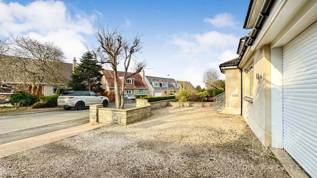 Front driveway.
