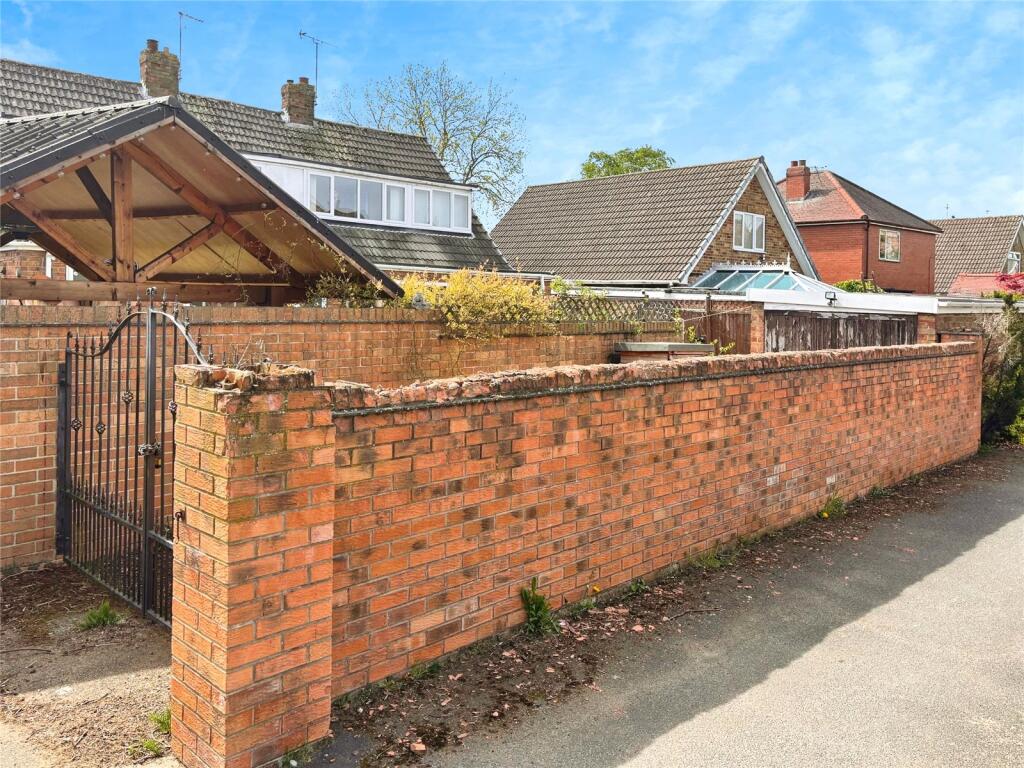 Rear Driveway
