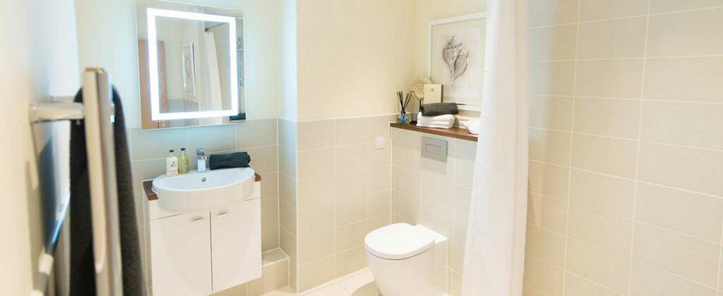 Typical shower room 