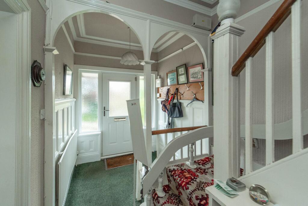 ENTRANCE HALLWAY AND LANDING