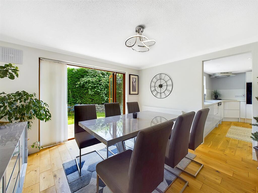 Dining and kitchen