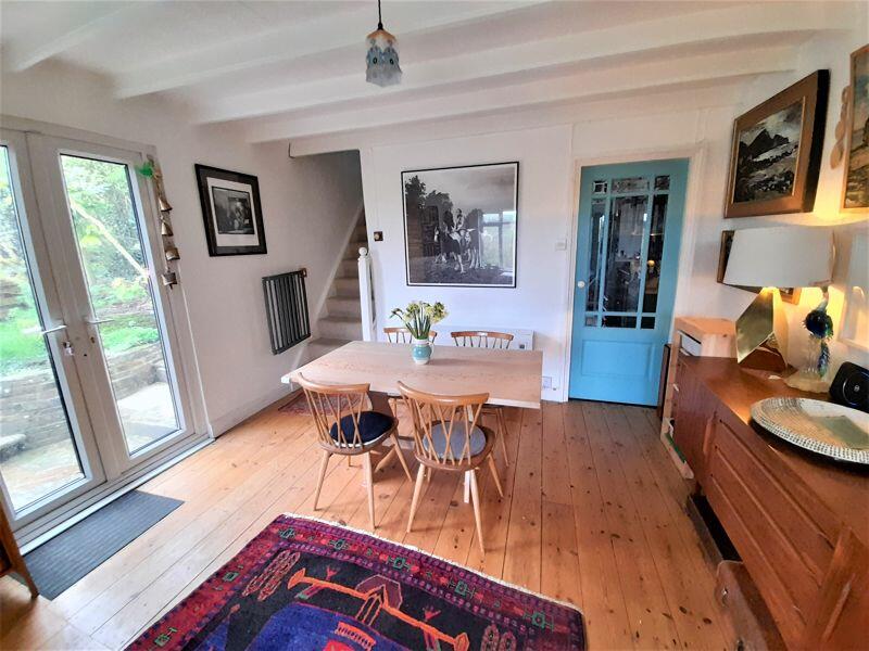 Dining Area With French Doors